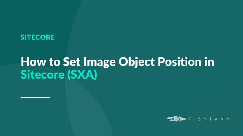 How to Set Image Object Position in Sitecore (SXA)
